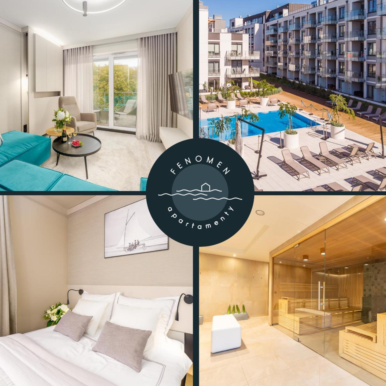 Apartamenty Fenomen - Premium Park & Sea, Nadmorskie Tarasy Free Parking, Swimming Pool, Sauna And Other! Kołobrzeg Exterior foto